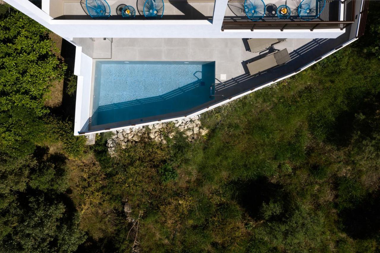 O-Cyanea Villa With Heated Pool Kournás Eksteriør billede